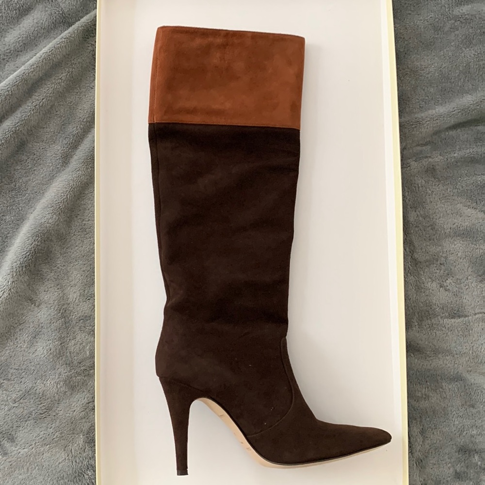 Kate Spade Lucie boots chocolate brown size 6.5